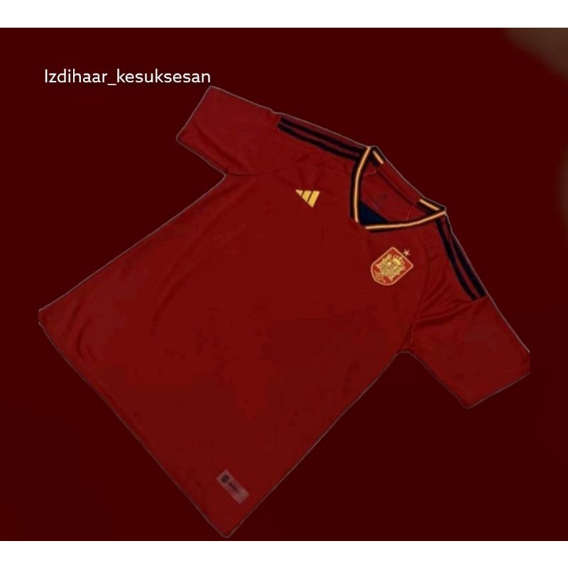 JERSEY HOME SPANYOL WORLD CUP QATAR 2022