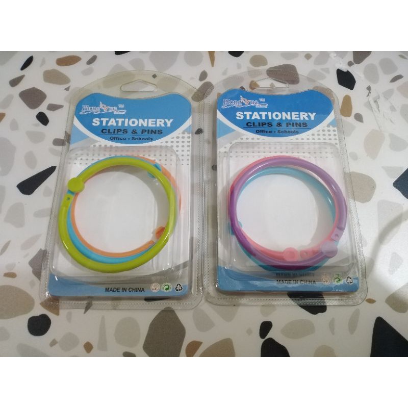 Ring buka tutup plastik mix warna