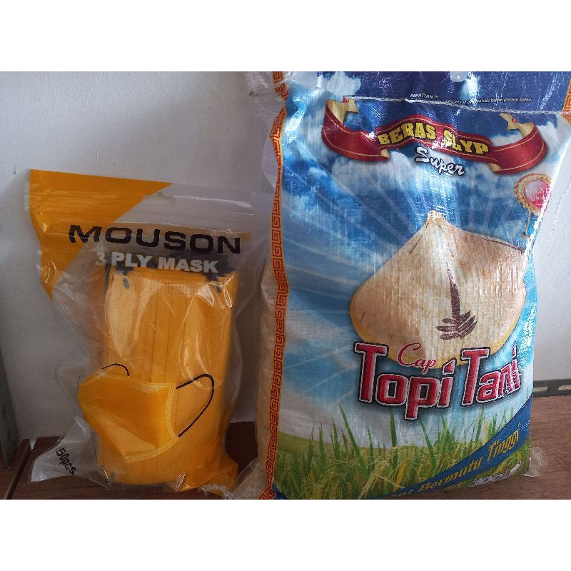 

PROMO bundle TOP TANI 5kg dapat hadiah masker 50pc
