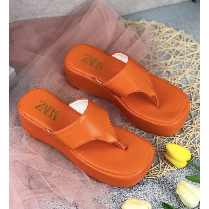 Wedges P778 sendal wanita import realpict