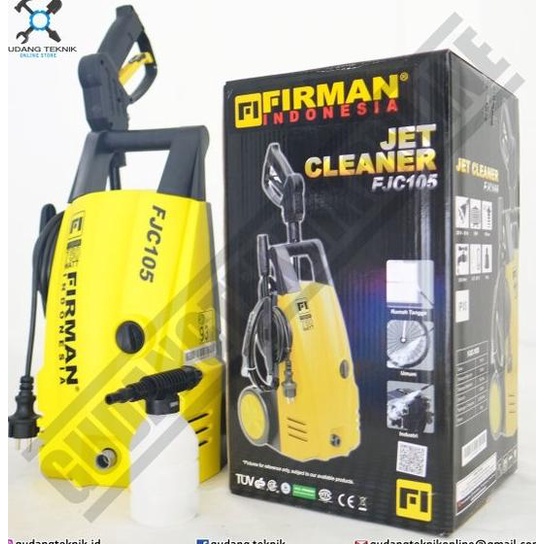 Termurah Alat Mesin Cuci Steam Motor Mobil Jet Cleaner Firman Fjc105