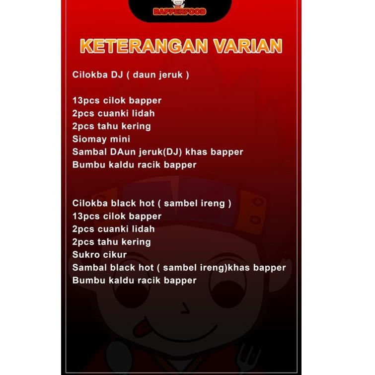 

れ Cilokba Cilok Bapper Sambel DJ Sambel Ireng HOT ITEM 3378 ✦