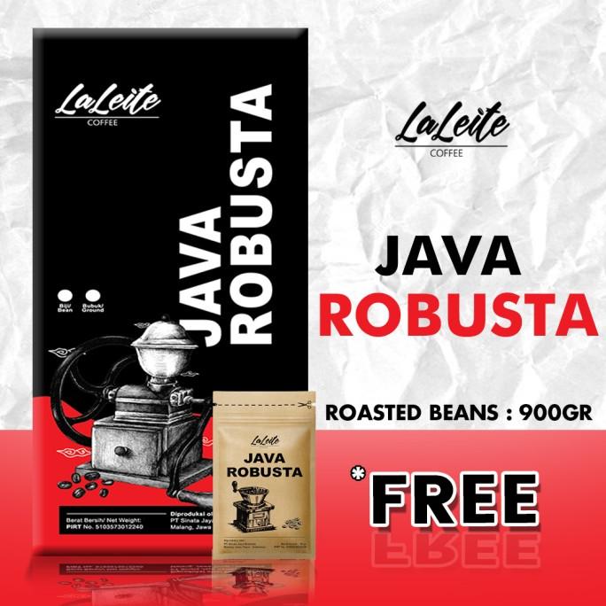 

Kopi Java Robusta 900g - Roastedbean (biji sangrai)