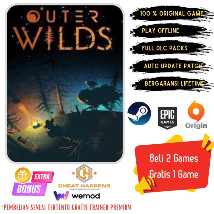 Outer Wilds - Game PC Original Offline - DVD-DL