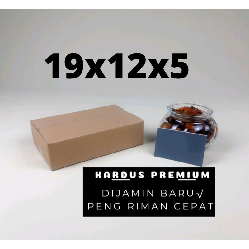 

Kardus Baru 19x12x5 Kemasan Packing Premium