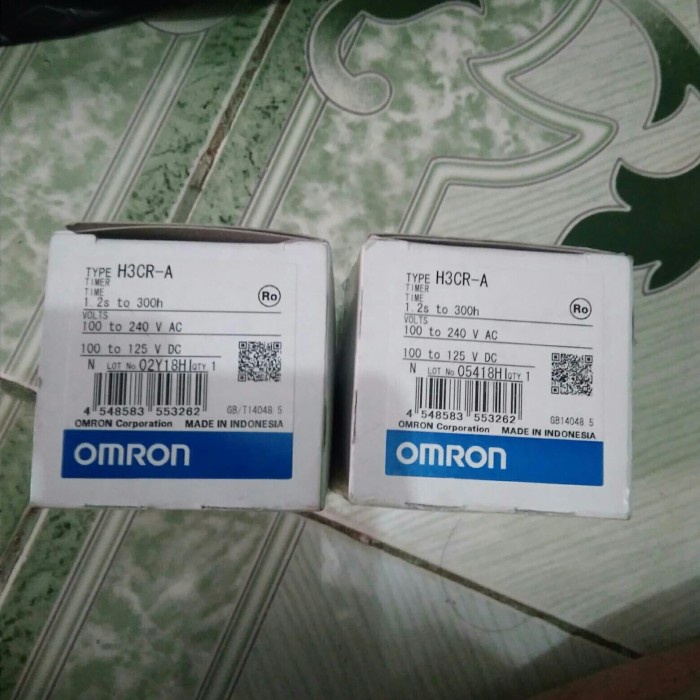TIMER OMRON H3CR A OMRON