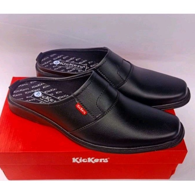 PROMO SEPATU TERLARIS TERMURAH Pantofel Slop Kulit Sepatu Slop Bustong Sepatu Pantofel Kantor COD
