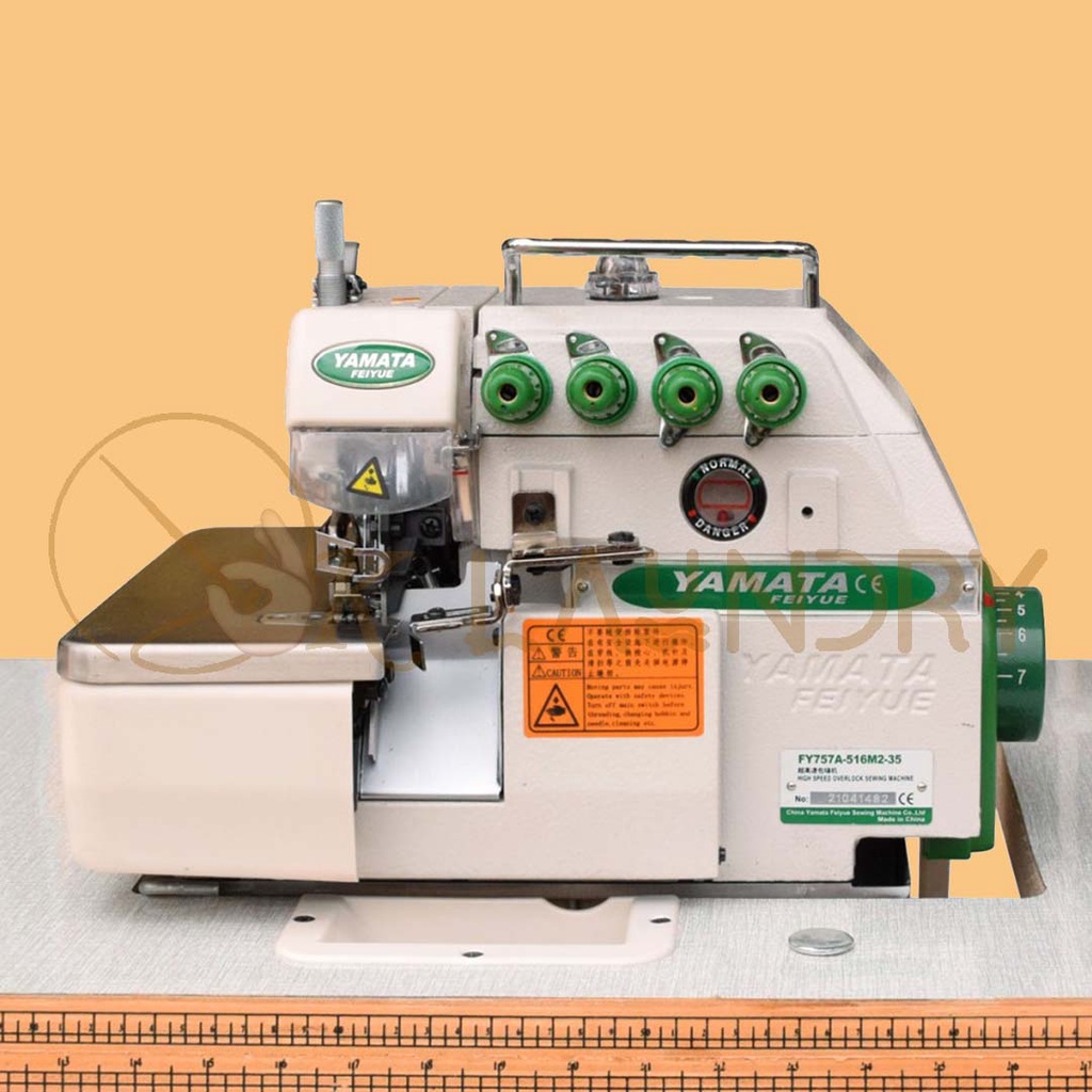 Mesin Obras YAMATA FY 757A - Mesin Obras Benang 5 YAMATA Highspeed
