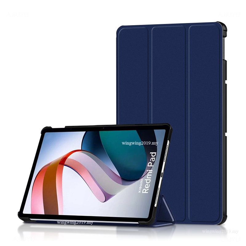 Case Stand Magnetik Bahan Kulit PU Untuk Xiaomi Redmi Pad 10 6 Inch 2022