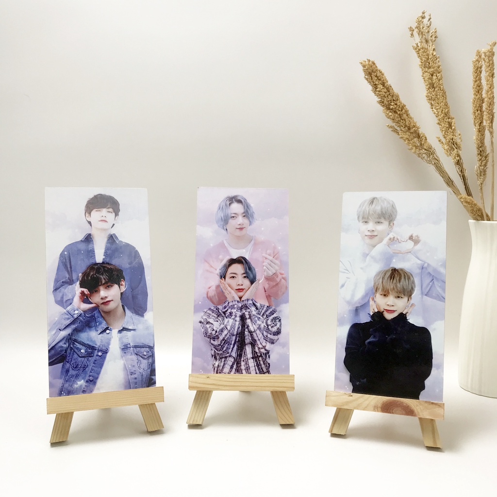 HIASAN DINDING WALL DECOR BTS NEW KPOP KOREA 10x20CM PAJANGAN KAYU POSTER DEKORASI DINDING KAMAR RUMAH