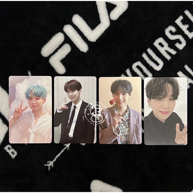 BTS SUGA MEMORIES 2017 2018 2019 2020 PHOTOCARD (YOONGI MEMORIES PC)