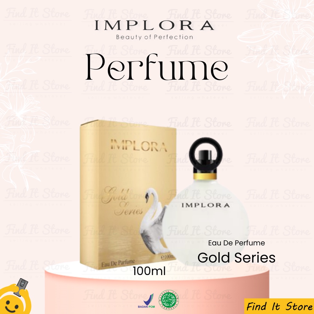 Implora Parfum Eau De Perfume Toilette EDP Parfume Angsa Pita Minyak Wangi BPOM