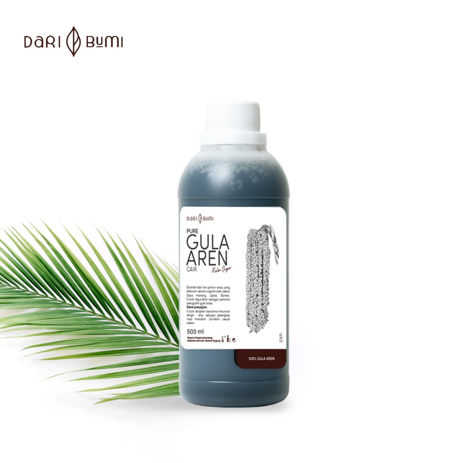 Gula Aren Cair 500 ml Dari Bumi | Liquid Sugar