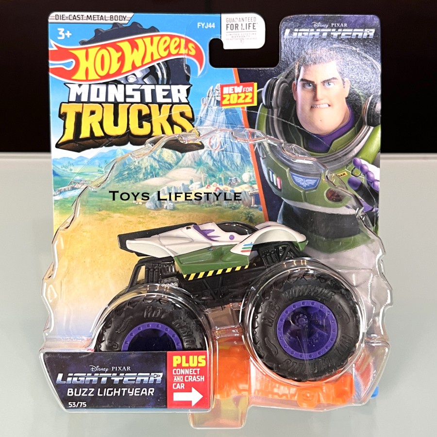 Mobil Hotwheels Hot Wheels Diecast Monster Trucks Original Mattel