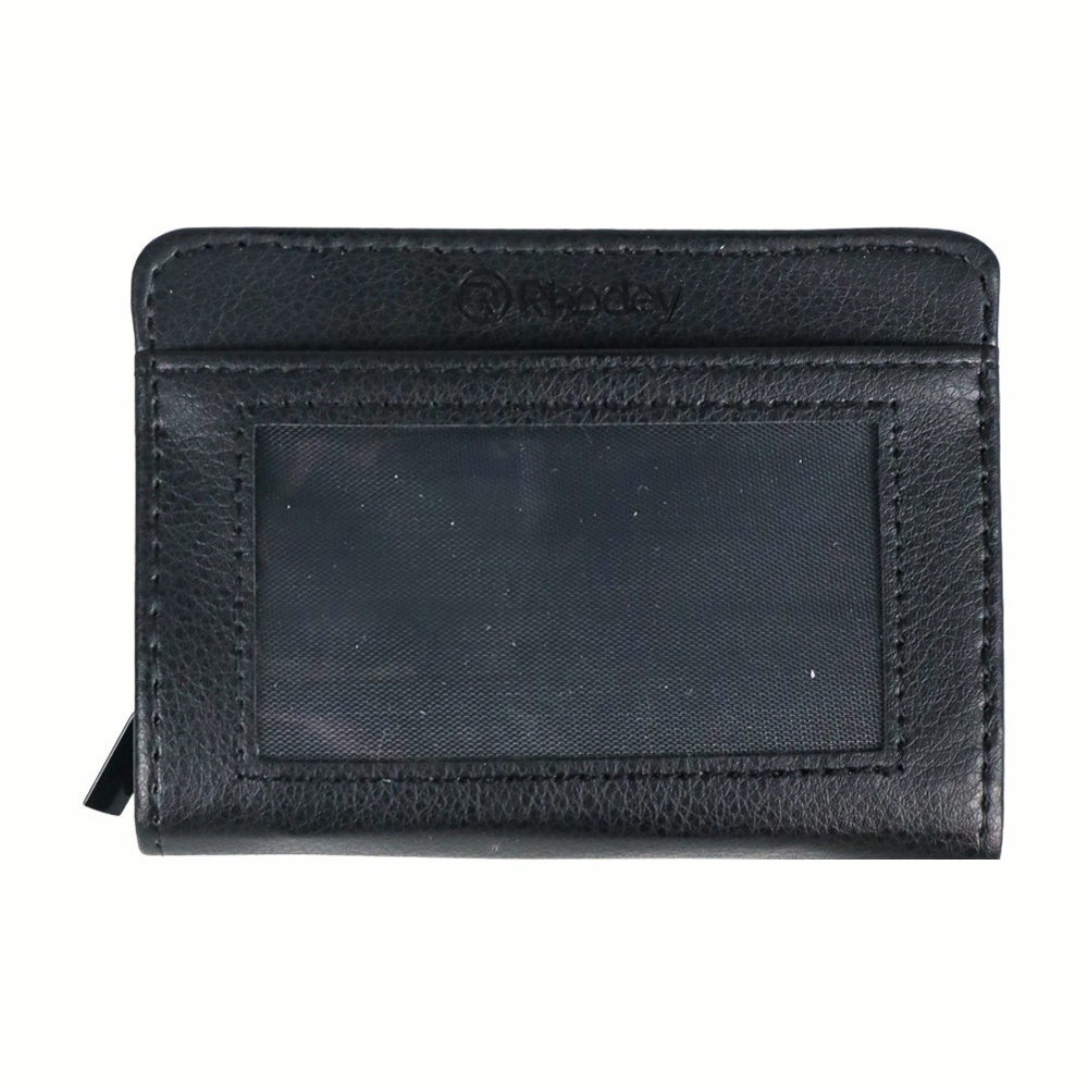 Dompet Kartu Kulit 18 Slot- H013 - 7RHZ14BK Black - Lock Wallet