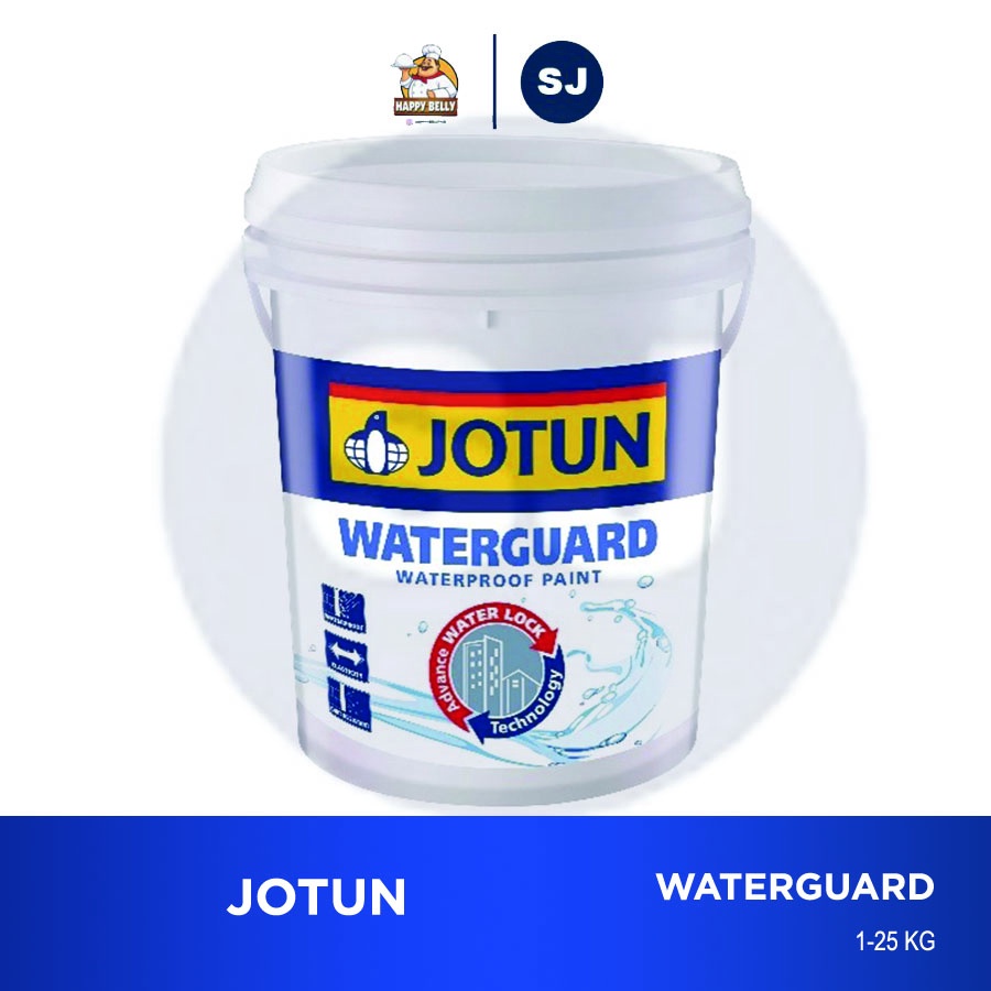 CAT JOTUN WATERGUARD/ CAT PELAPIS ANTI BOCOR JOTUN 1 KG