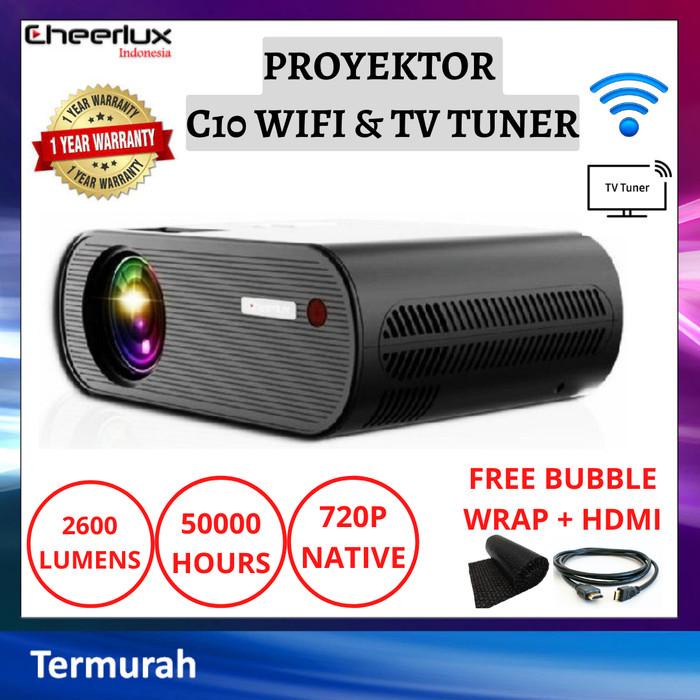 Projector Cheerlux C10 WiFi | Cheerlux C10 2600 Lumens | Cheerlux C10