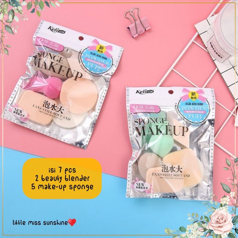 Paket Make Up Spons Beauty Blender Sponges 7pcs Brush Eyebrow Blush On Mascara Powder Alat Peralatan Self Treatment Facial Set Perlengkapan Kecantikan Ready Stock Malang Raya Siap Kirim Gojek Gosend Grab Instan Grosir Termurah Little Miss Sunshine