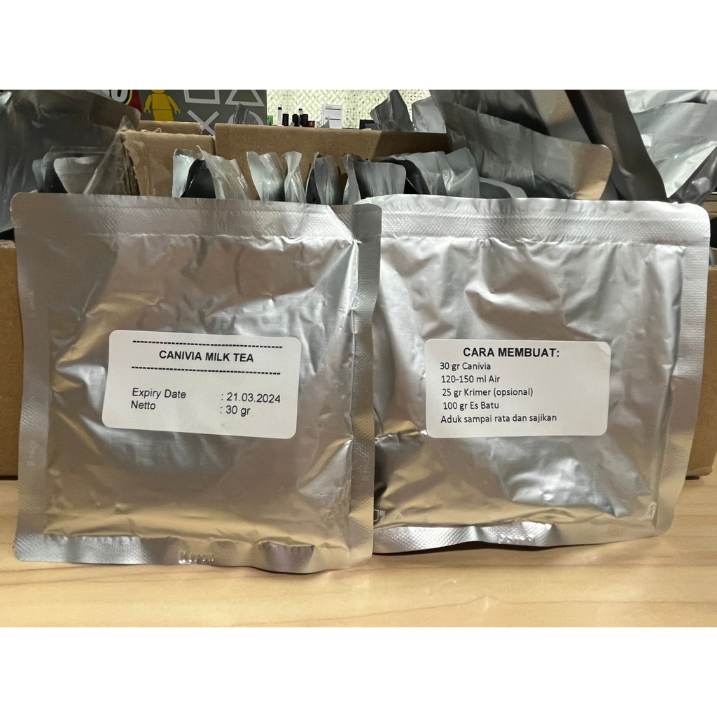 

CANIVIA MILK TEA 30 GRAM// KEMASAN SAMPLE