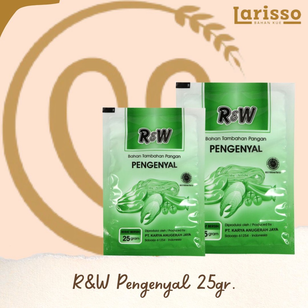 

R&W PENGENYAL 25GR