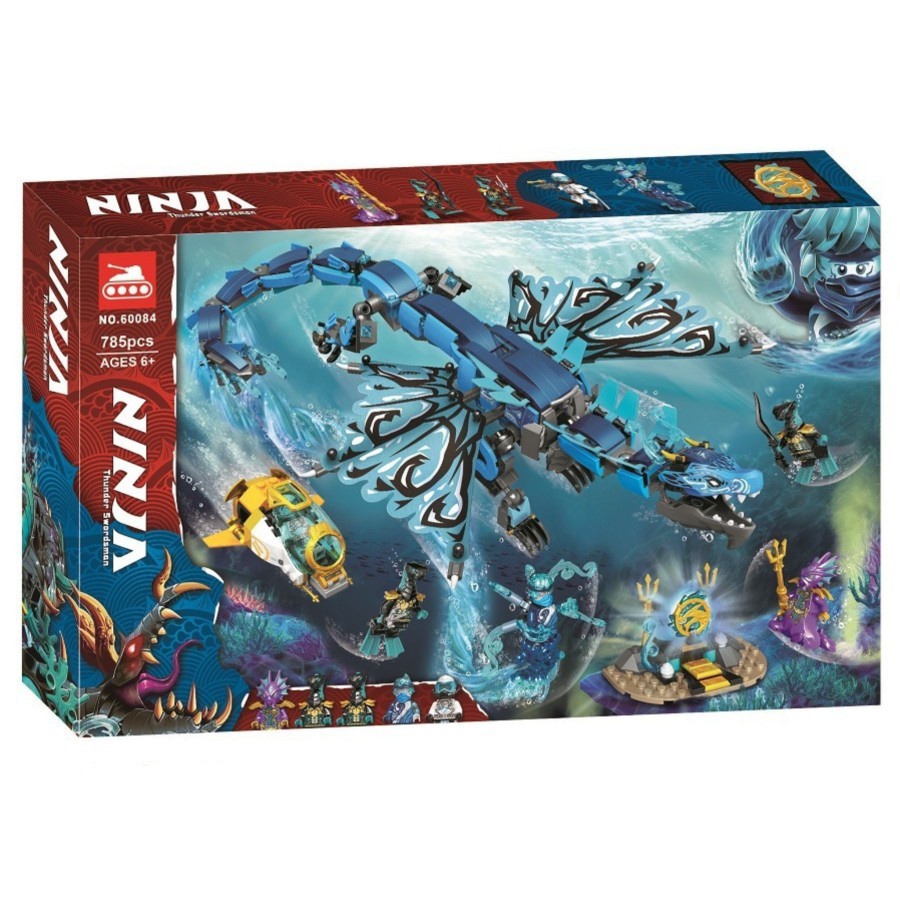 Brick Ninjago Water Dragon 60084