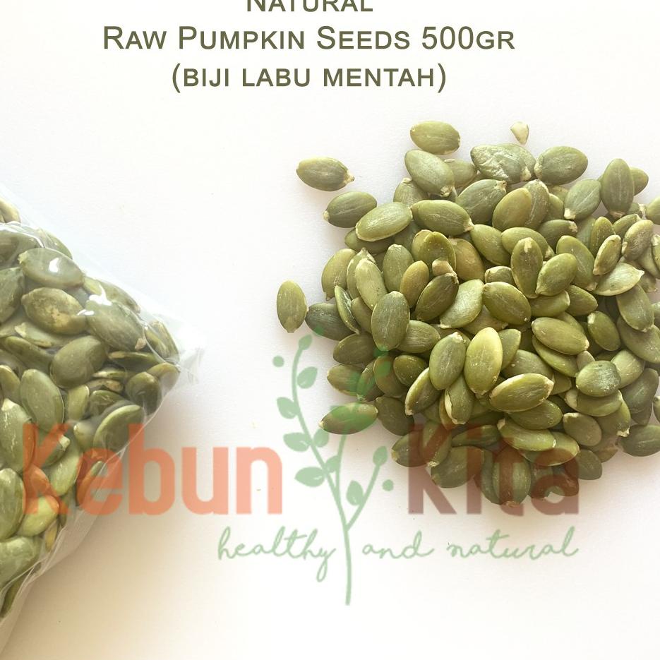 

GROSIR Biji Labu Mentah 500gr (Raw Pumpkin Seeds) serbuuu !