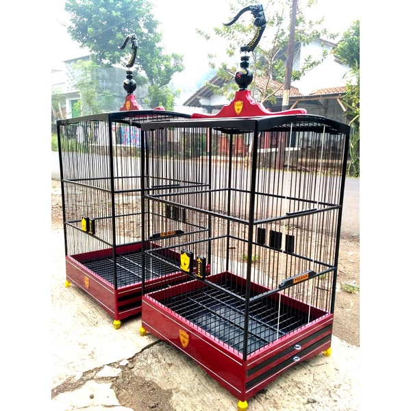 sangkar kandang burung Pasama ruji fiber 1.5mm sabuk 2  no 2 dan 3