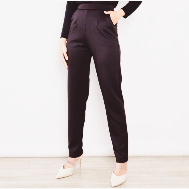 CELANA SCUBA BASIC PANTS / CELANA KERJA WANITA STREET
