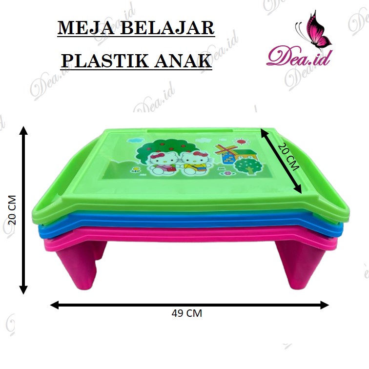 [DEASTORE] MEJA BELAJAR PLASTIK ANAK - MEJA BELAJAR ANAK TK PAUD SD - MEJA PLASTIK ANAK - MEJA LIPAT KARAKTER - MEJA LAPTOP LEPTOP