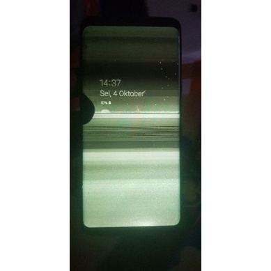 LCD SAMSUNG S9 PLUS MINUS GEBER, HANYA UNTUK TEST MESIN