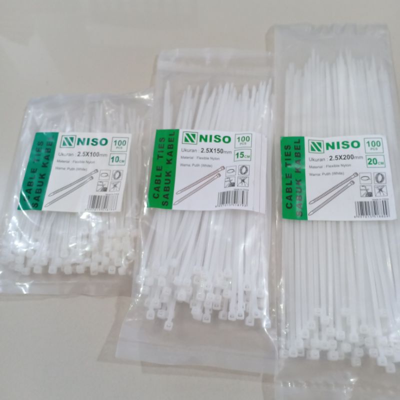 Kabel Ties, 1pack isi 100pcs