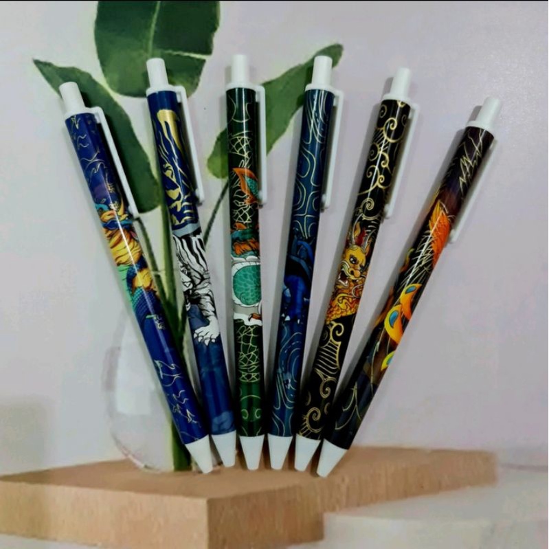 PULPEN MEKANIK MOTIF NAGA ANIME JEPANG