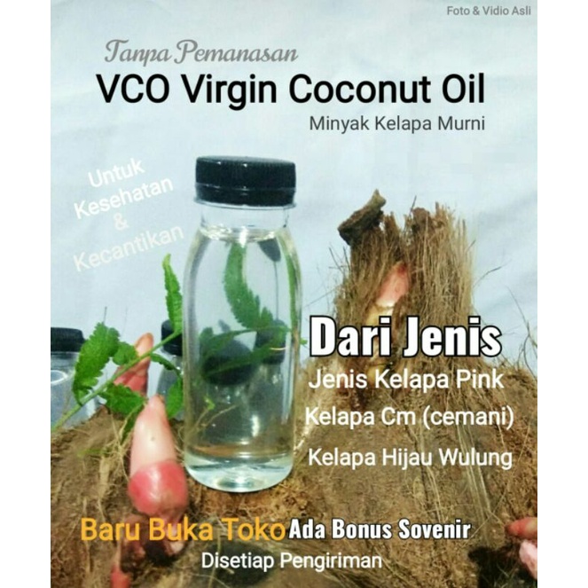 

Virgin Coconut Oil | Minyak VCO Khusus Kelapa Ijo Bibir Merah