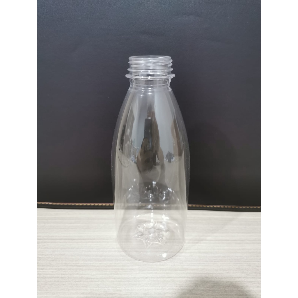 Sedia Segel Plastik - BOTOL SAJA  - 15 Botol Plastik Cantik SN Valencia Tebal 350 ML 350ML minum PET