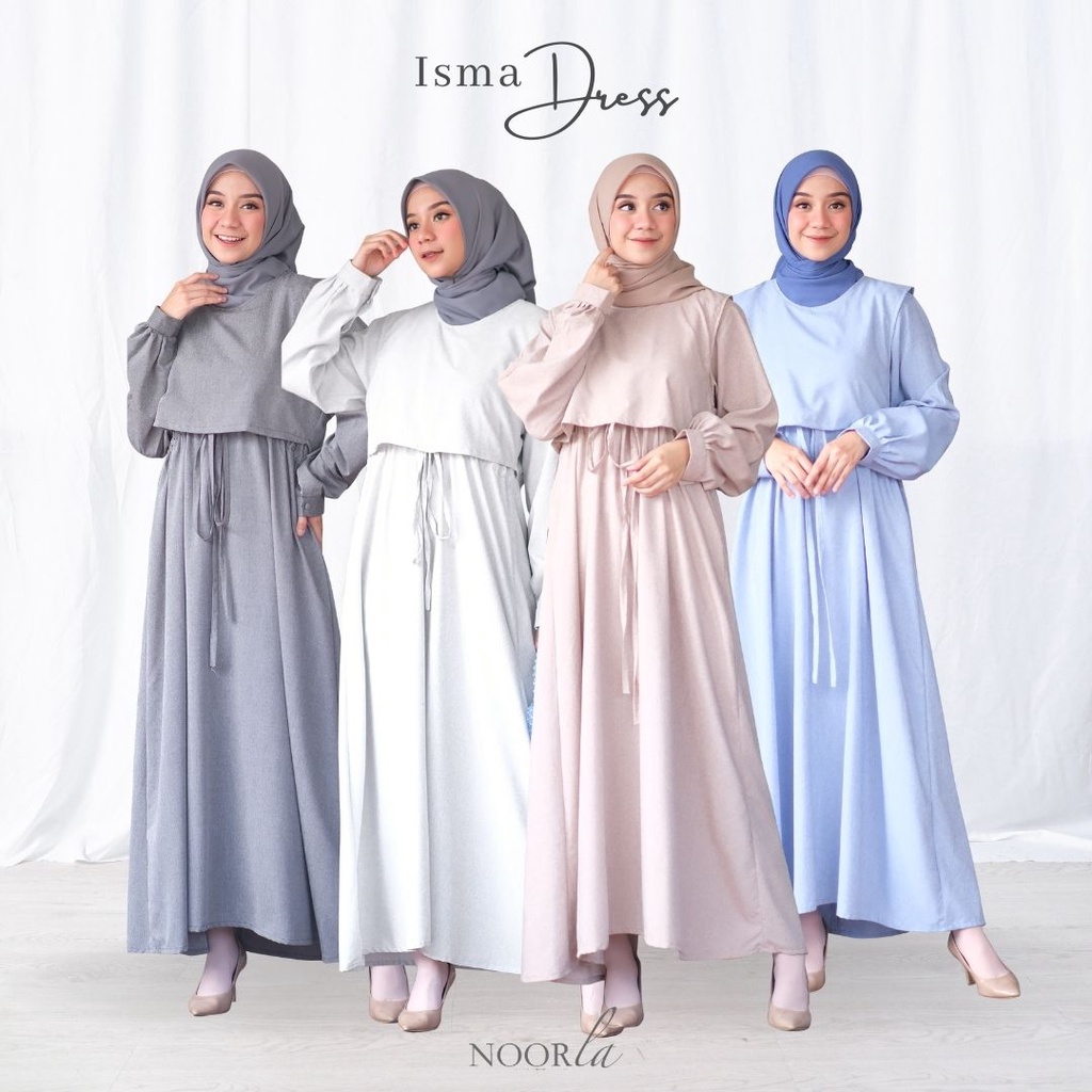 NOORLA - ISMA GAMIS / MAXI DRESS FASHION MUSLIM