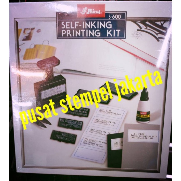 

Berkualitas Stempel Shiny S600 Limited