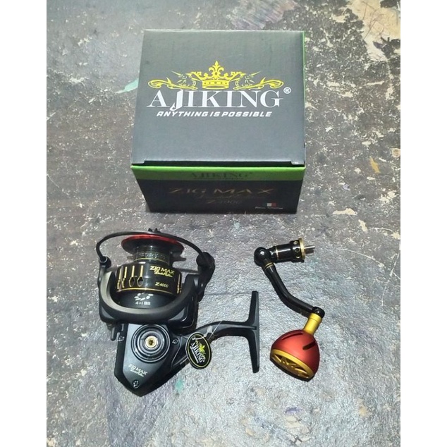 reel Ajiking zig max limited edition 4000 5000 6000