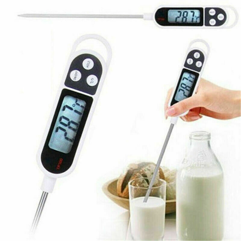 【COD Tangding】Termometer Suhu Air / Minyak / Ac / BBQ / Makanan Elektronik Tipe Probe