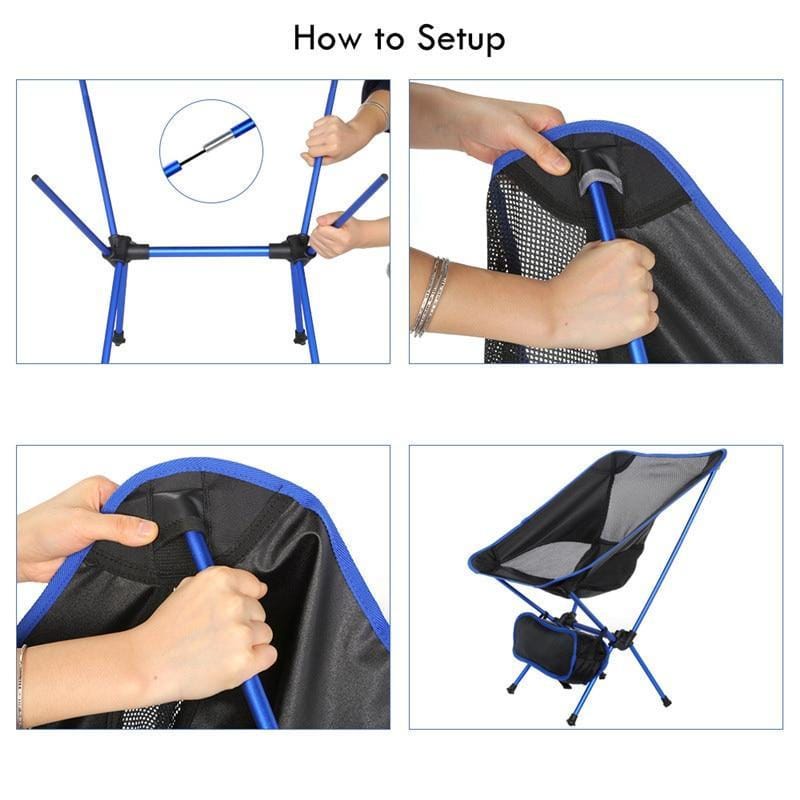 KURSI LIPAT OUTDOOR/KURSI CAMPING/KURSI PORTABLE