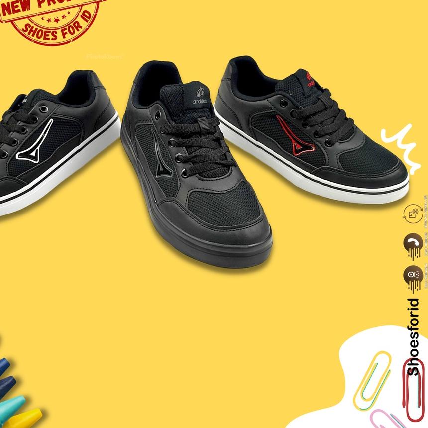 BAYAR DITEMPAT✔️SFK SEPATU ANAK SEKOLAH ARDILES YOREN // ARDILES GREYJOY// SEPATU ANAK ARDILES // SE