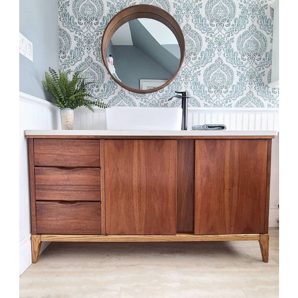 MANSYUR STORAGE CABINET BUFET TV BUFET PAKAIAN CABINET DAPUR KAYU JATI Benqulinojati