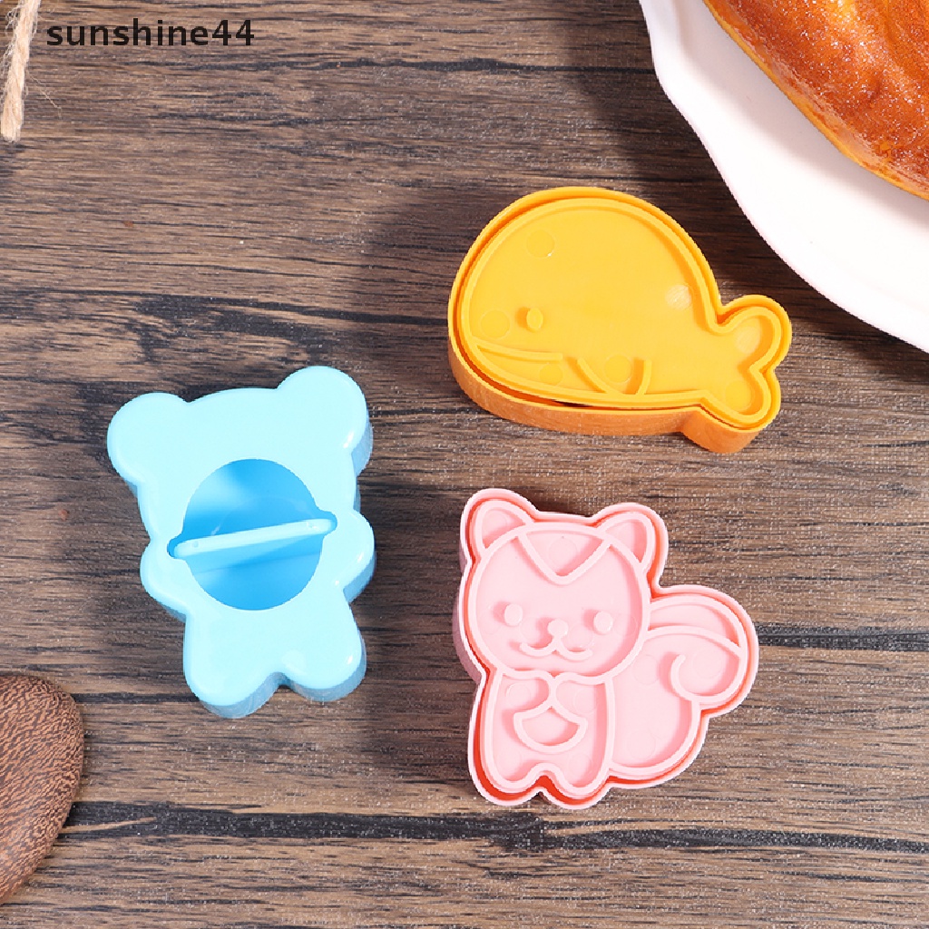 Sunshine 1 Set Cetakan Roti Sandwich / Kue / Coklat DIY