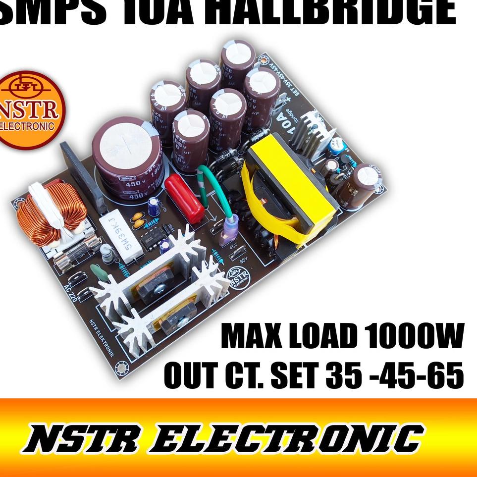 Stok Terbaru Smps 10A hallbridge out bisa pindah dari 35v-45-65v