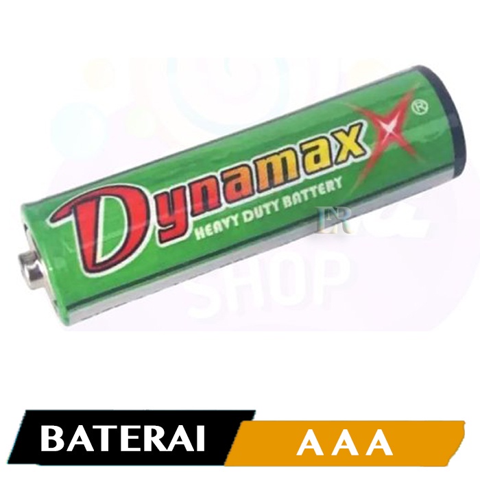 Baterai AA AAA 1.5V Dynamax Cocok Untuk Segala Mainan dan Barang Elektronik Yang Membutuhkan Baterai AAA / AA Not Rechargeable Eco Black Hijau A2 A3 Batre Battery