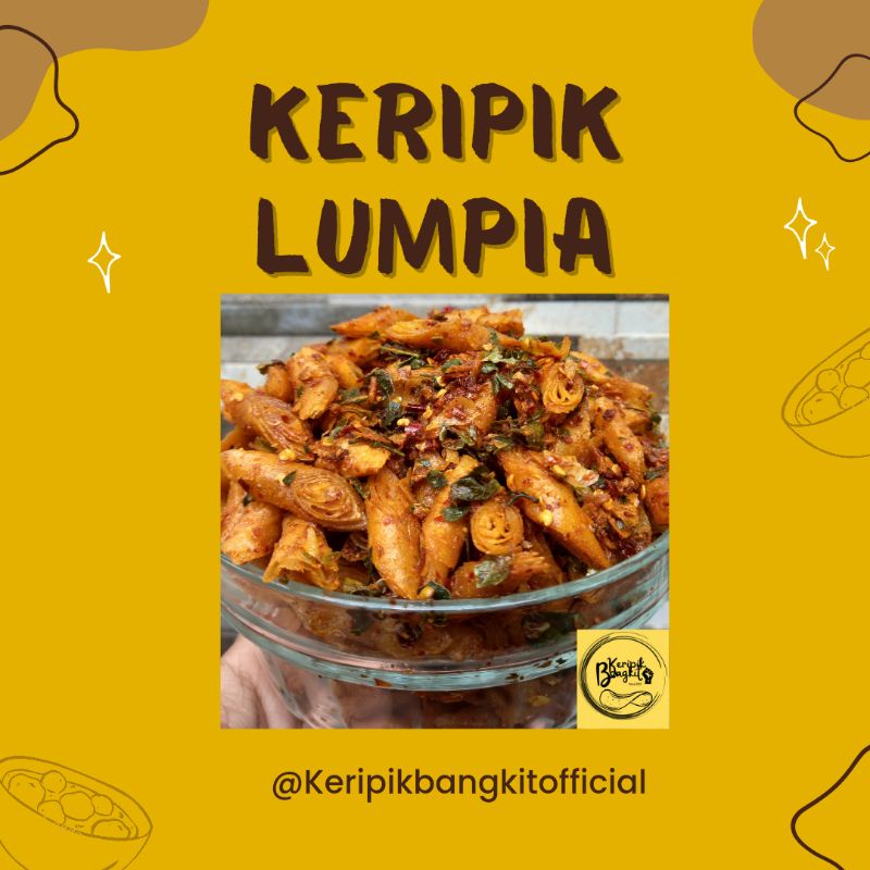 

Keripik Lumpia / Lumpia cikruh / lumpia gulung (Popia) Termurah / lumpia kering / Kulpi