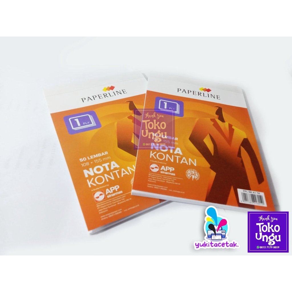 

Nota Besar Ukuran Folio Bagi 2 PAPERLINE