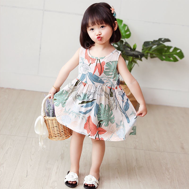 Cherry COD Dress Anak Perempuan Import / Baju Anak Perempuan / Dress Bayi Import D56