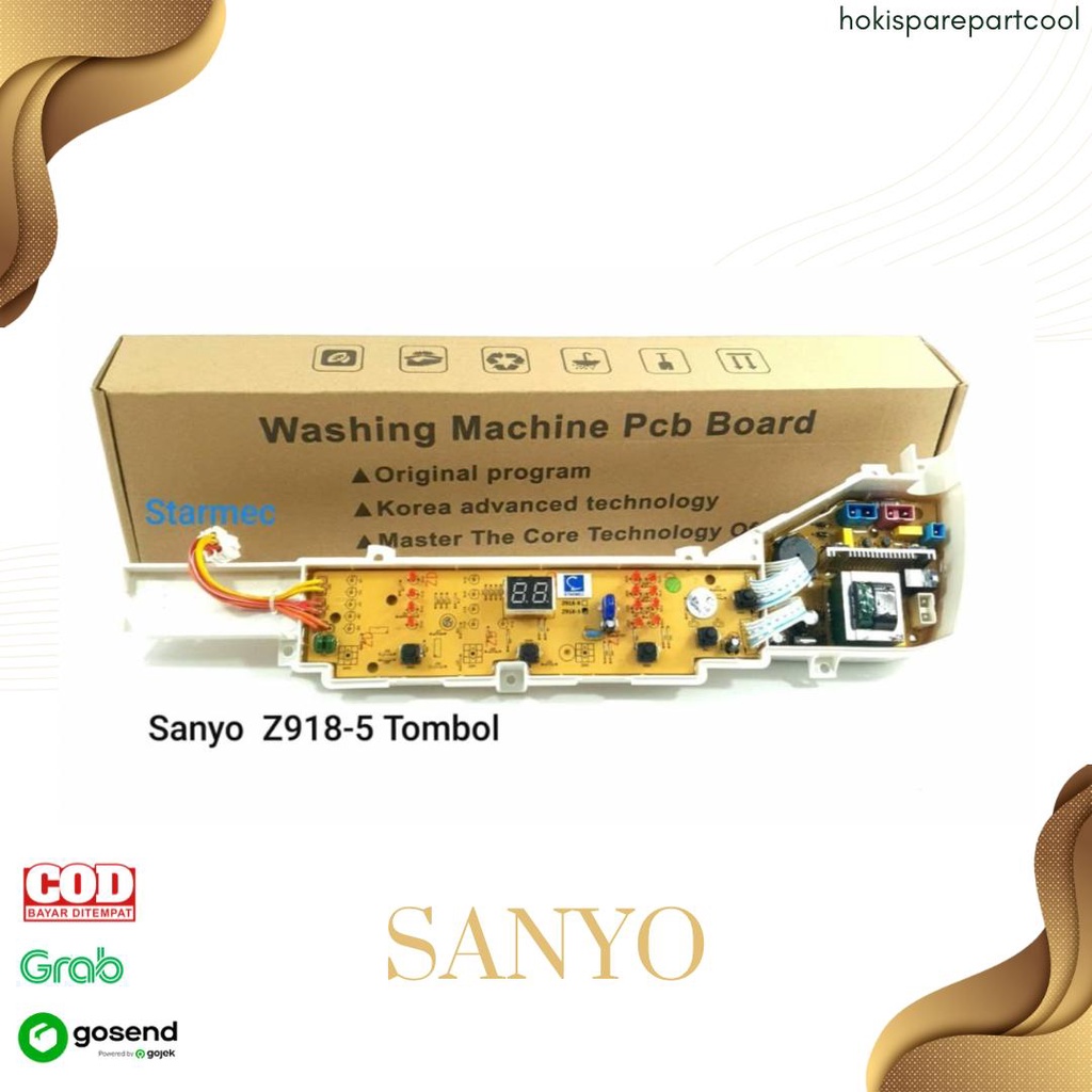 MODUL PCB MESIN CUCI SANYO AQUA AQW-78DD AQW-88DD AQW-98DD