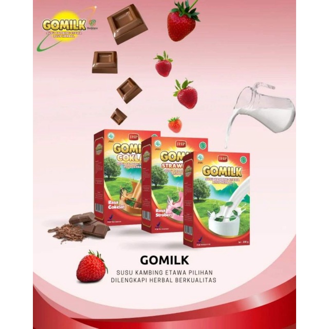 

Susu Gomilk Ready Stok Rasa Original , Strawberry dan Coklat