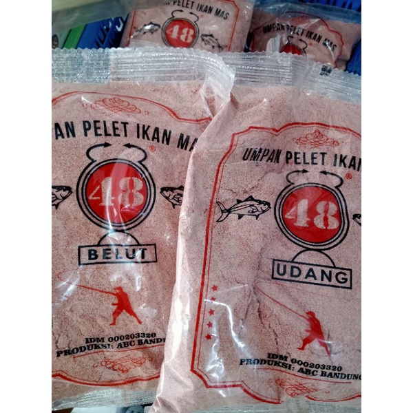UMPAN PELET IKAN MAS 48 ORIGINAL PRODUKSI ABC BANDUNG